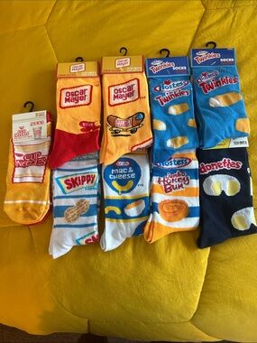 Food Themed Crew Socks